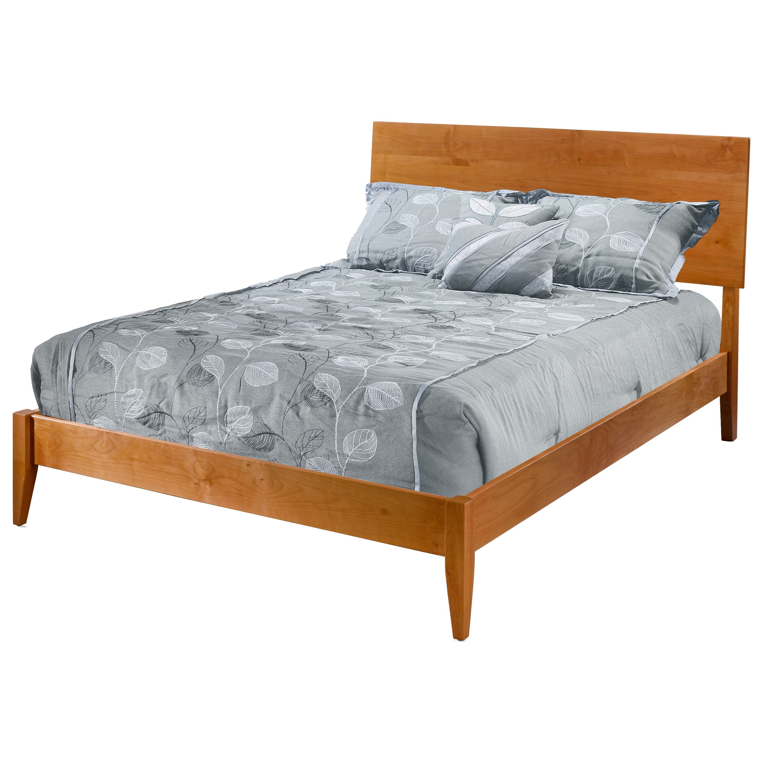 Archbold Furniture Shaker 63299+1 King Modern Platform Solid Wood Bed